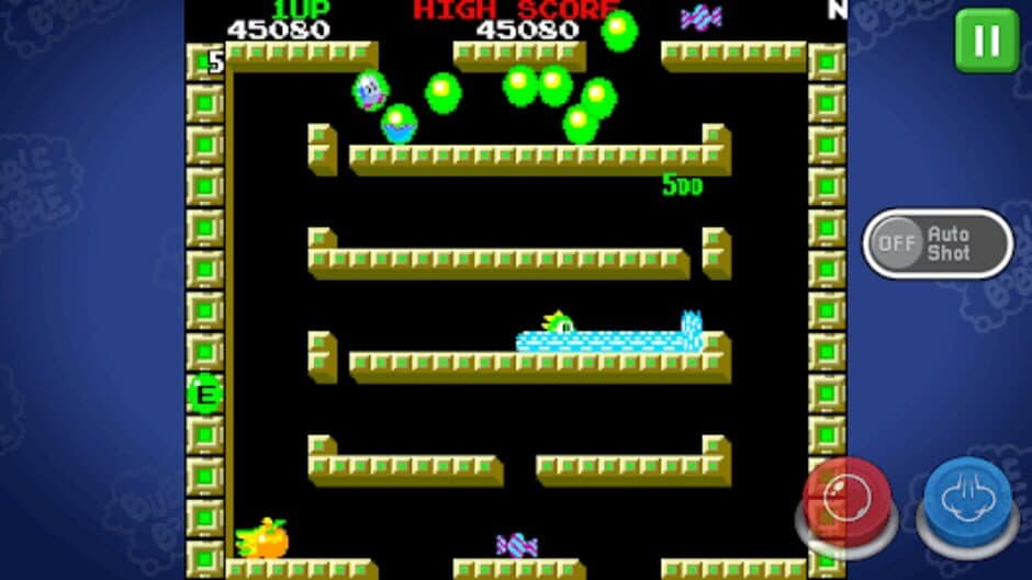 Скриншот 1 из Bubble Bobble Classic