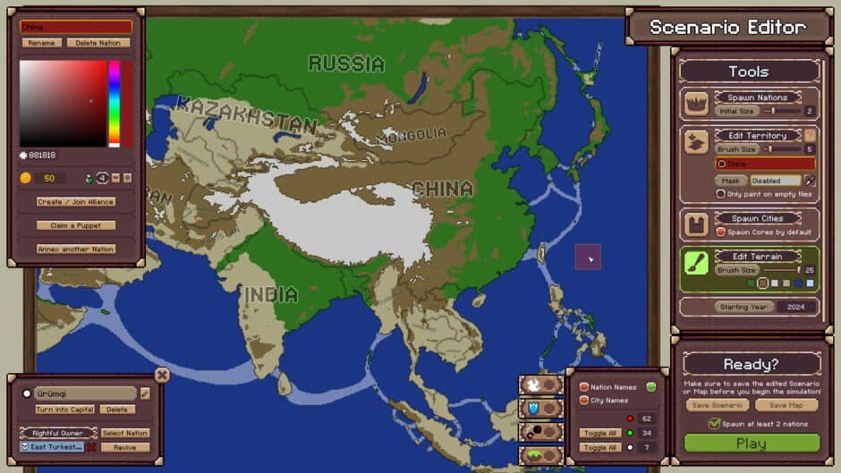 Скриншот 1 из Ages of Conflict: World War Simulator