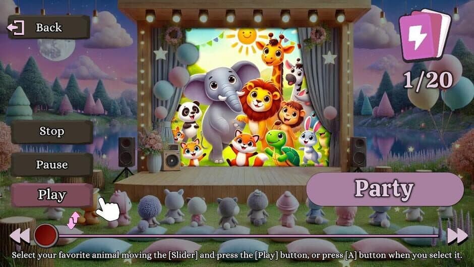 Скриншот 1 из Karaoke Animal Party: Sing & Dance