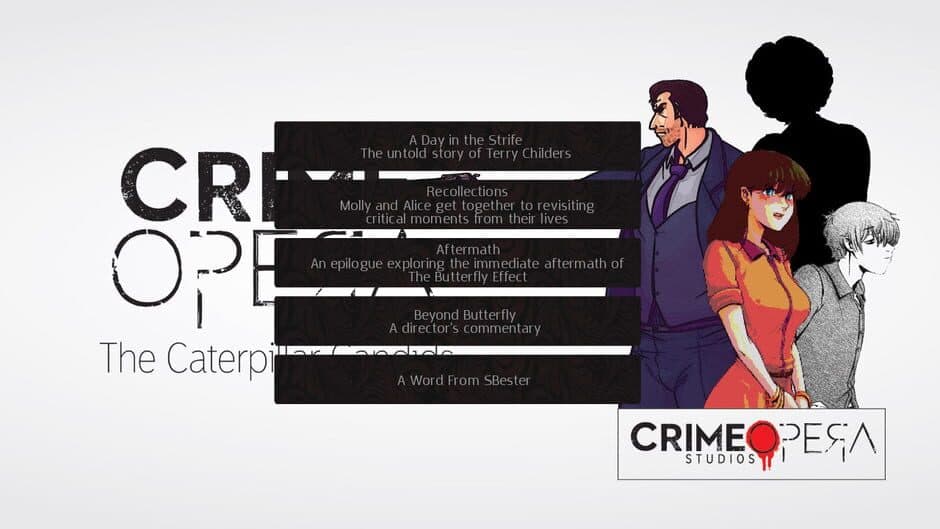 Скриншот 6 из Crime Opera Fandisk: The Caterpillar Candids