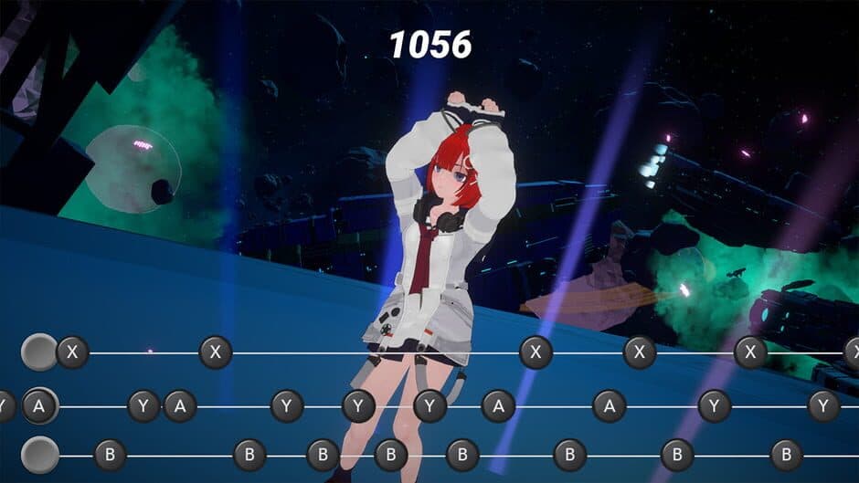 Скриншот 6 из Anime Dance-Off: Space Party