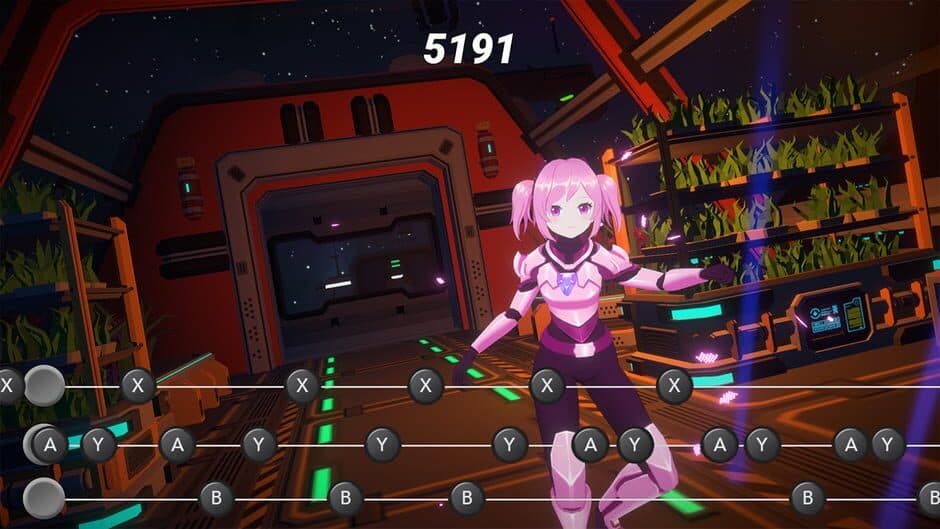Скриншот 7 из Anime Dance-Off: Space Party