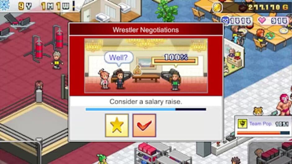 Скриншот 1 из Pro Wrestler Story