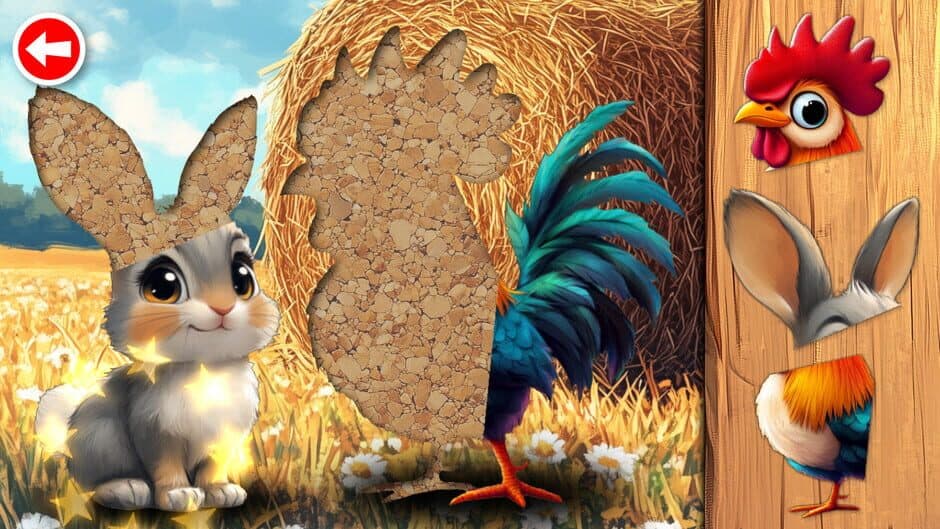 Скриншот 2 из Puzzle Adventures: Farm Animals