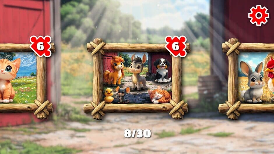 Скриншот 3 из Puzzle Adventures: Farm Animals