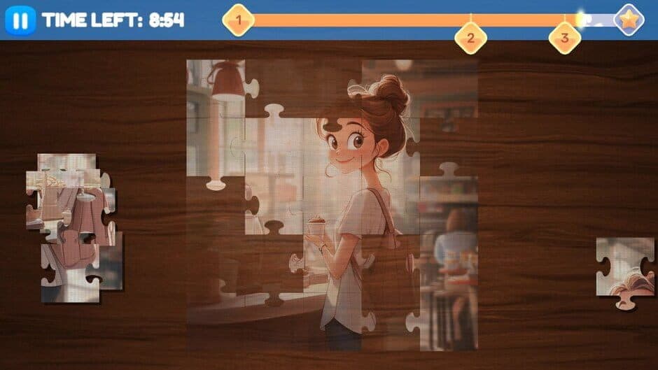 Скриншот 2 из Jigsaw City Princess