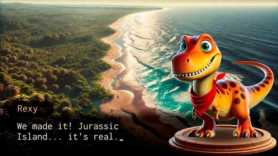 Скриншот 2 из Jurassic Island: Little Dinosaur Park