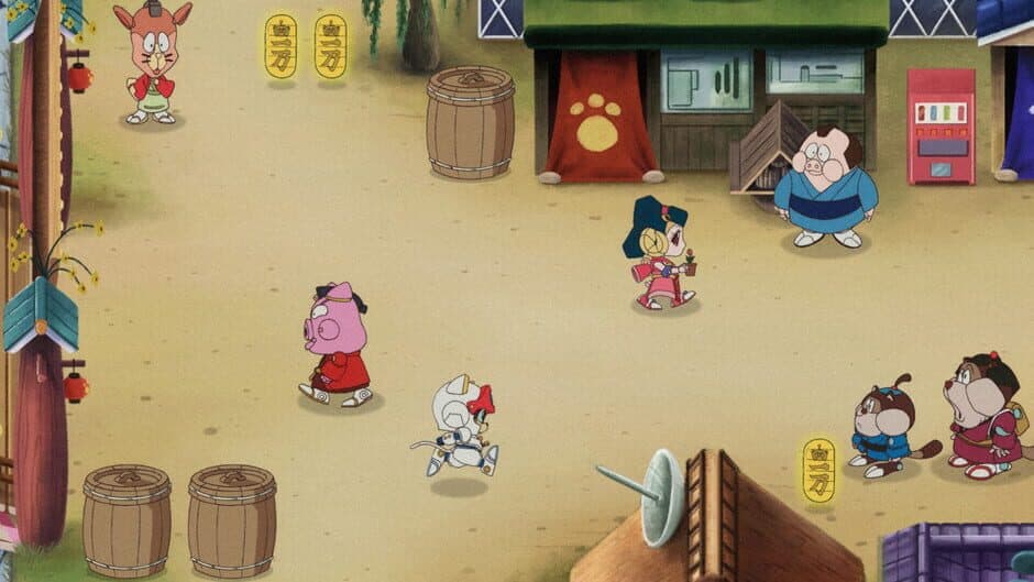 Скриншот 1 из Samurai Pizza Cats: Blast from the Past!