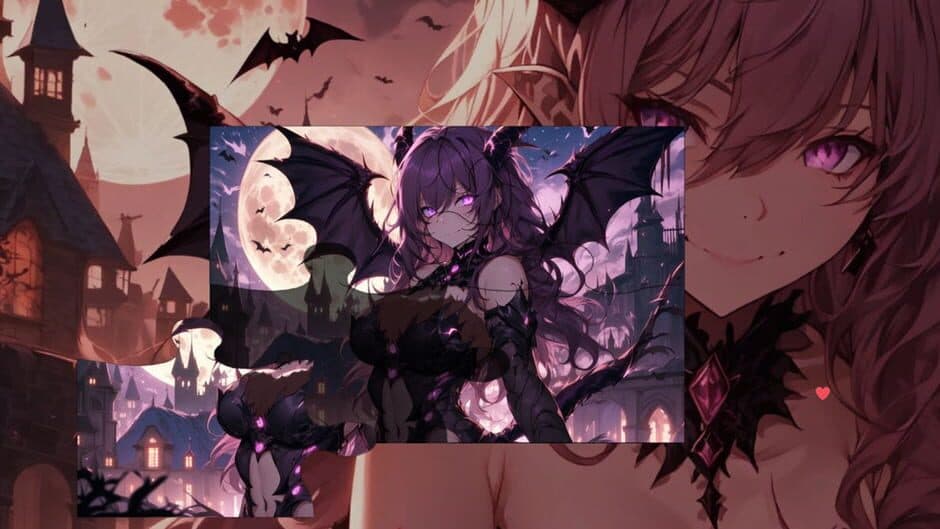 Скриншот 1 из Dark Passion: Anime Match Puzzles