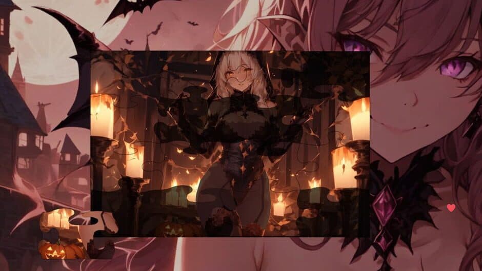 Скриншот 4 из Dark Passion: Anime Match Puzzles