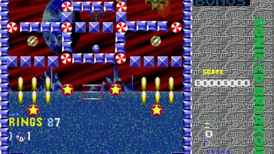 Скриншот 2 из Sonic CD Breakout