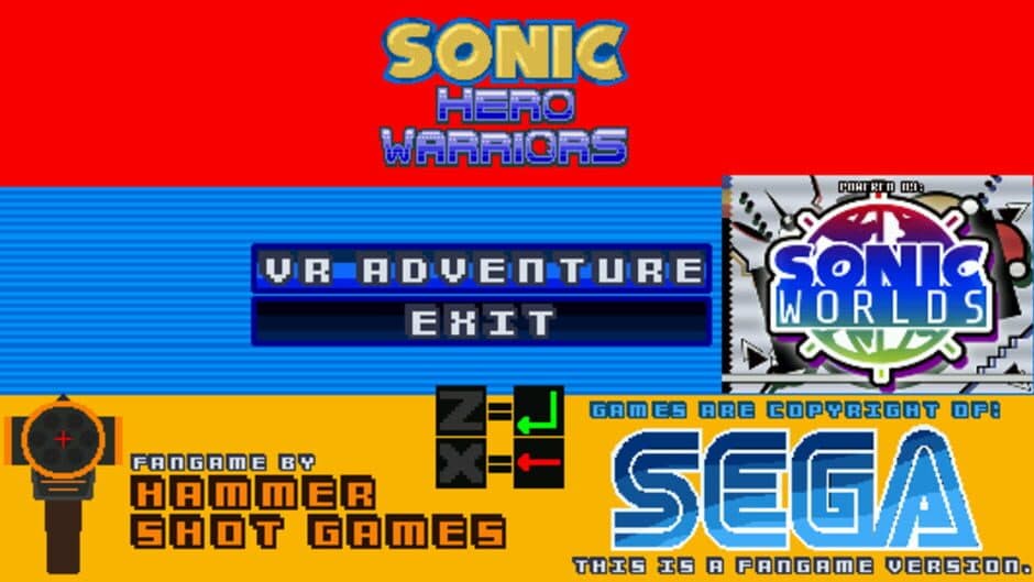 Скриншот 1 из Sonic Hero Warriors