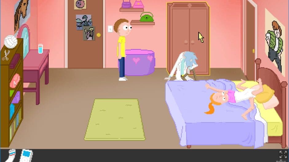 Скриншот 1 из Rick and Morty's Rushed Licensed Adventure