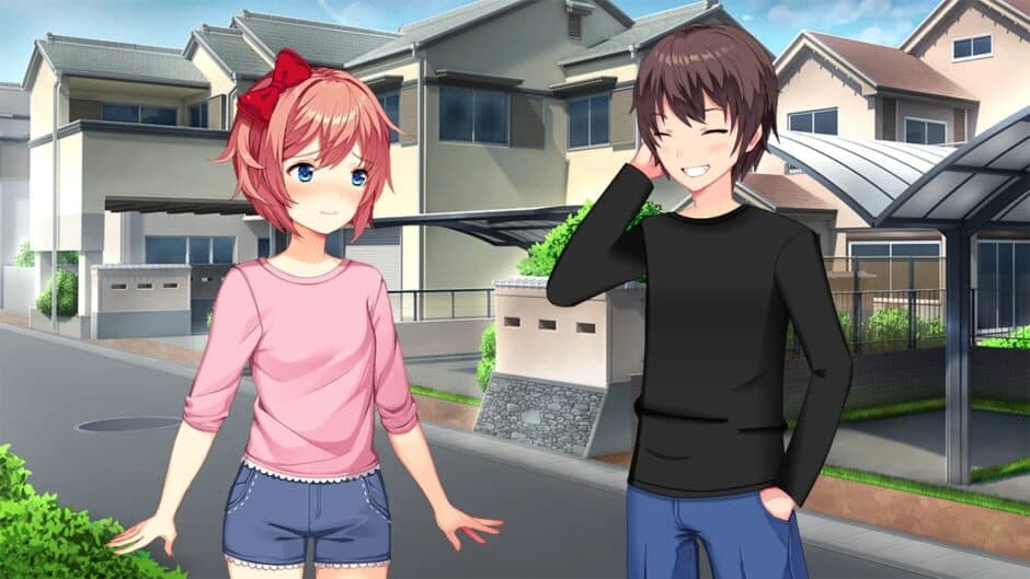 Скриншот 2 из Doki Doki Sayori Date!