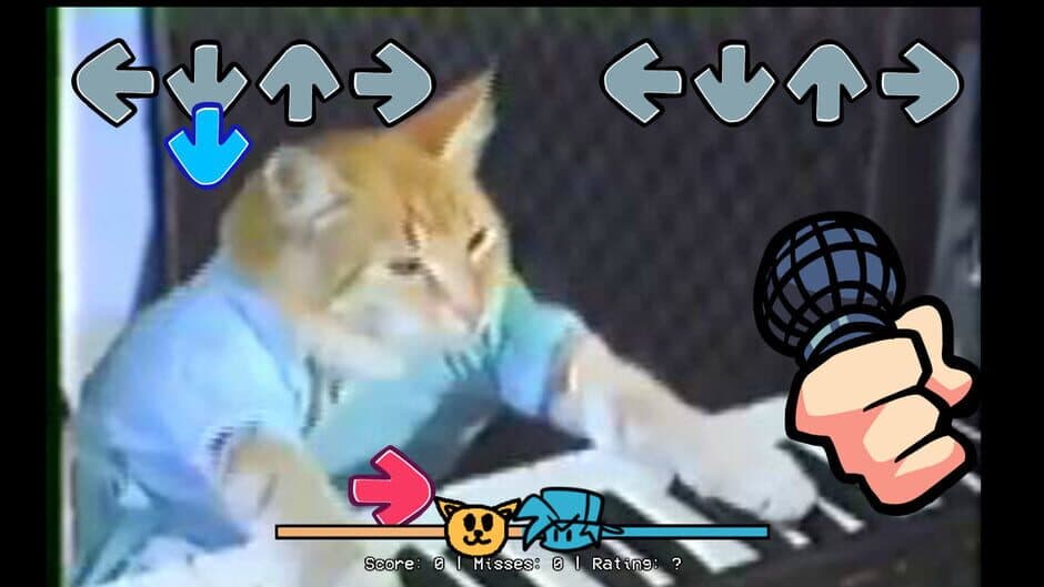Скриншот 1 из Friday Night Funkin' vs. Keyboard Cat