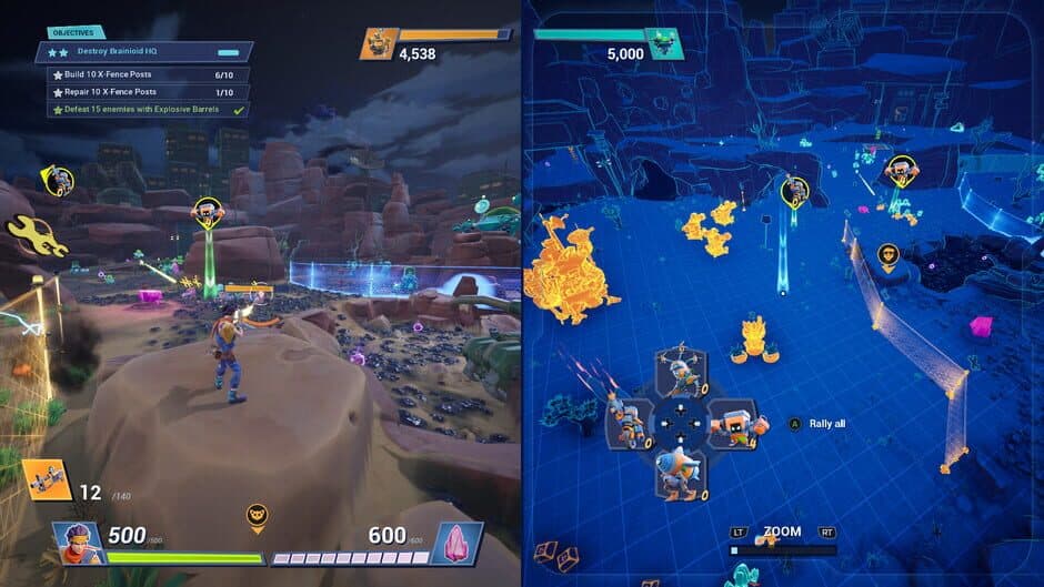 Скриншот 8 из Chip ‘n Clawz vs. The Brainioids