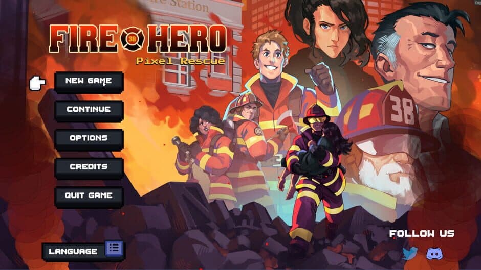 Скриншот 1 из Fire Hero: Pixel Rescue