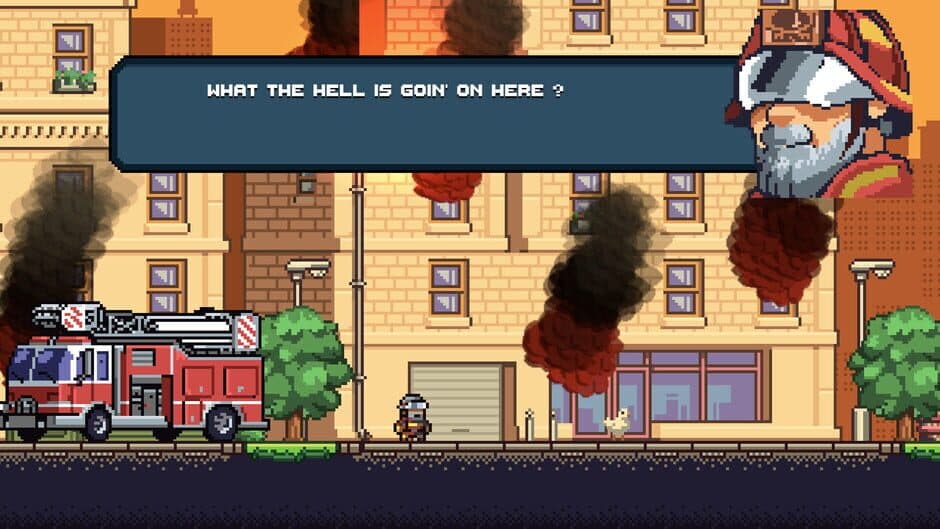 Скриншот 2 из Fire Hero: Pixel Rescue