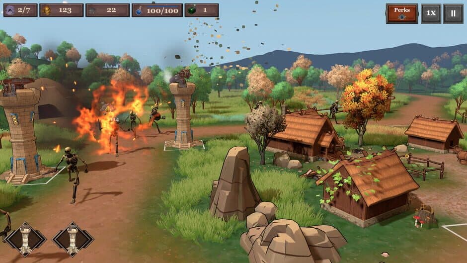 Скриншот 4 из Save The Village: Tower Defense