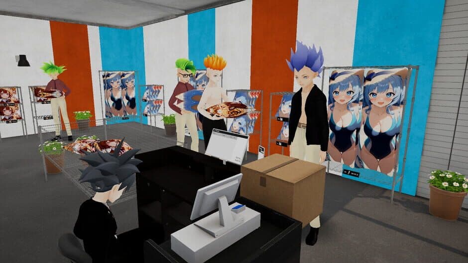 Скриншот 1 из Shop Simulator: Waifu Pillows
