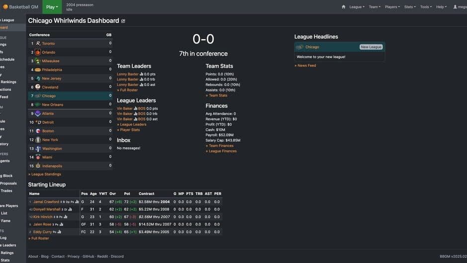 Скриншот 1 из Basketball GM