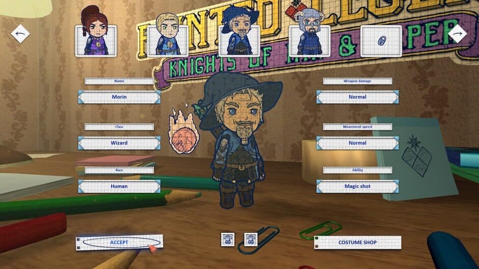 Скриншот 5 из Painted Legend: Knights of Ink & Paper