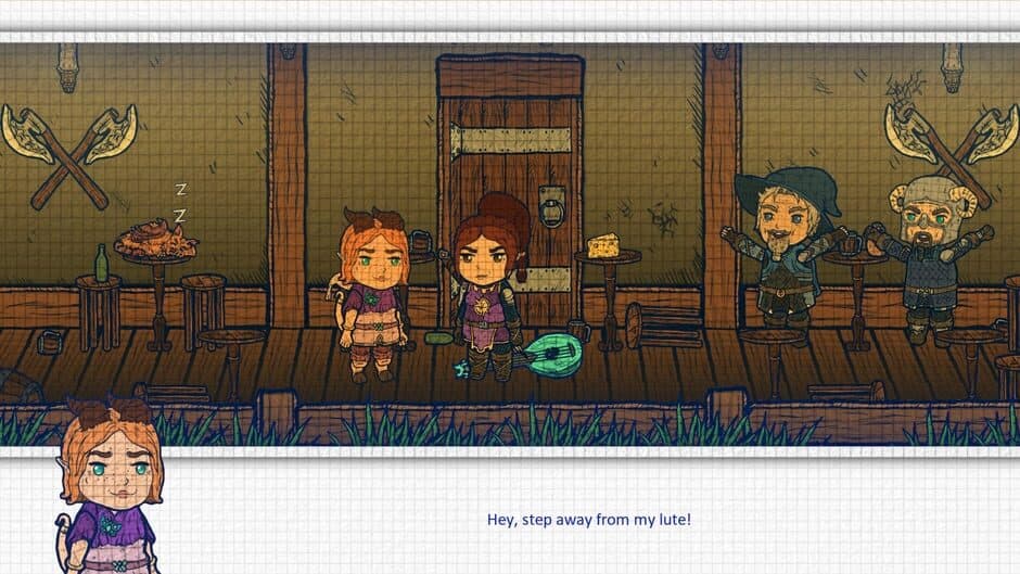 Скриншот 4 из Painted Legend: Knights of Ink & Paper