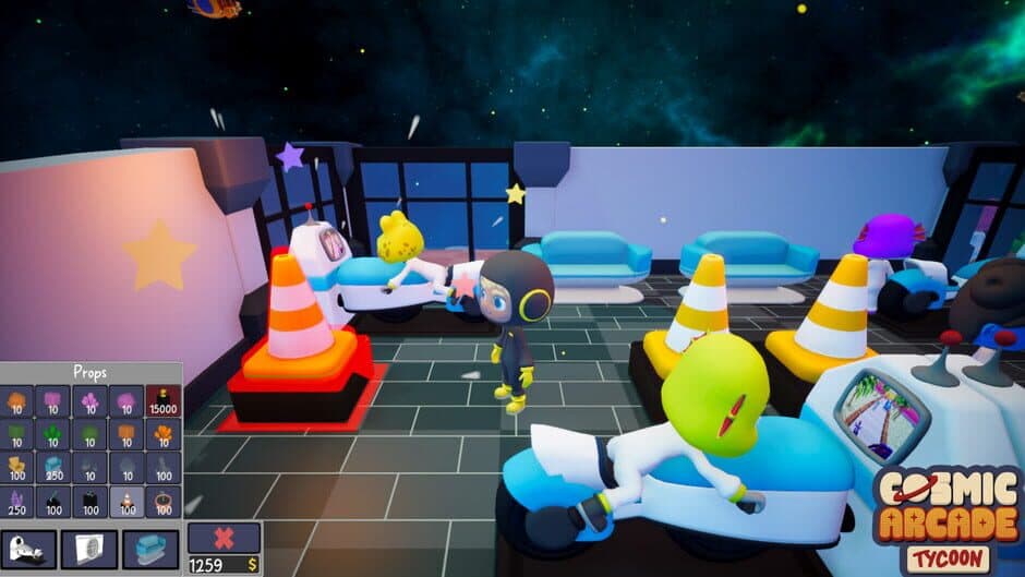 Скриншот 2 из Cosmic Arcade Tycoon