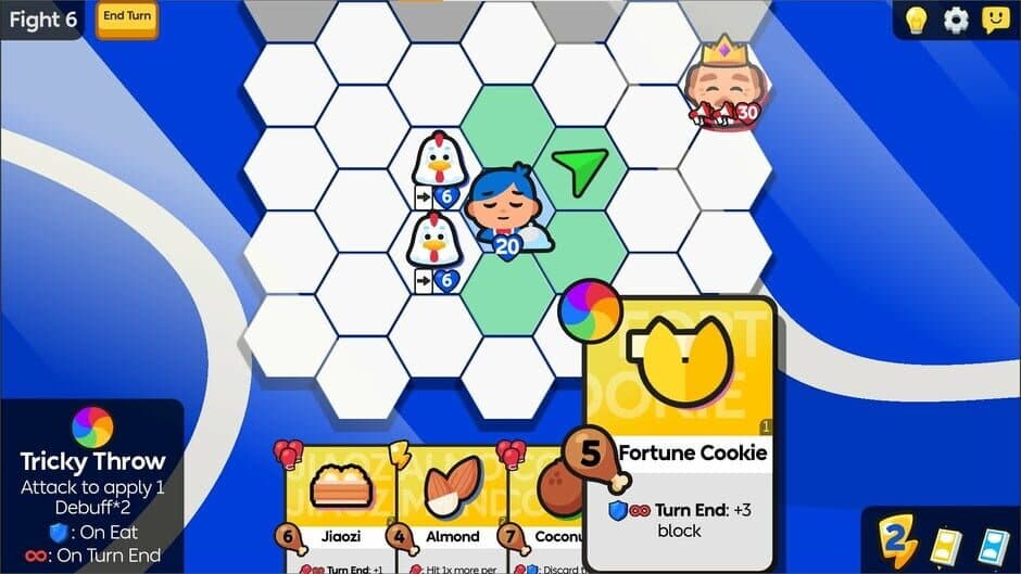 Скриншот 1 из Food Fight Fiesta: Multi-Use Cards