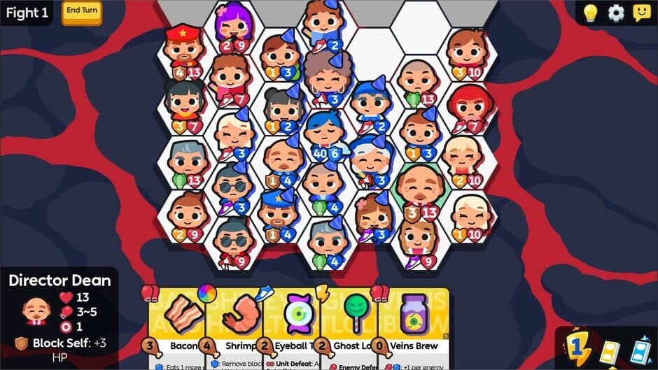 Скриншот 3 из Food Fight Fiesta: Multi-Use Cards