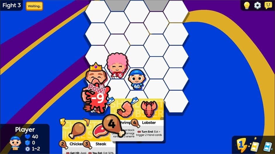 Скриншот 8 из Food Fight Fiesta: Multi-Use Cards