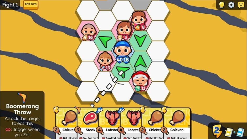 Скриншот 11 из Food Fight Fiesta: Multi-Use Cards