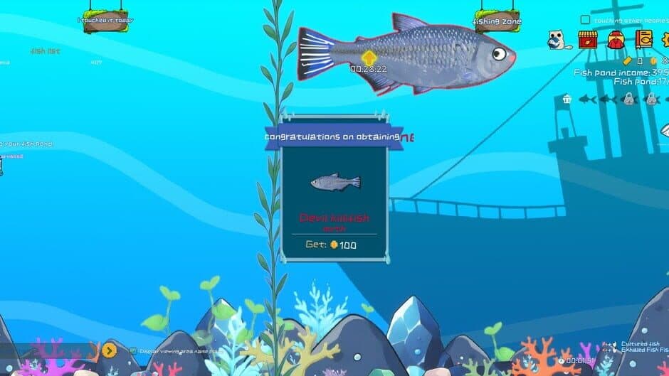 Скриншот 4 из Fish-Click Squad!