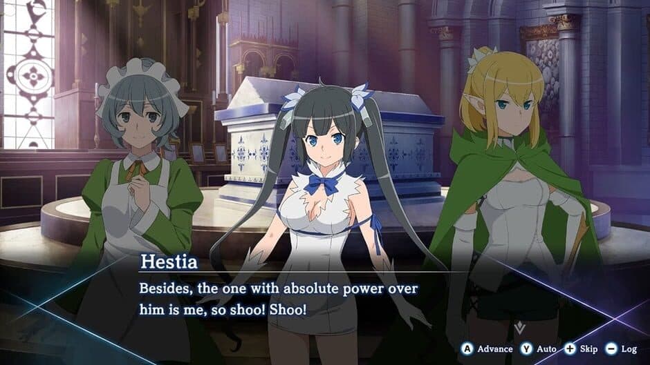 Скриншот 2 из Is It Wrong to Try to Pick Up Girls in a Dungeon? Familia Myth: Fulland of Water and Light