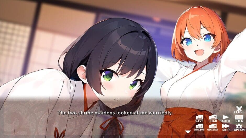 Скриншот 2 из Miko x Miko Sisters: Kagura-kei no Miko to Akuryou