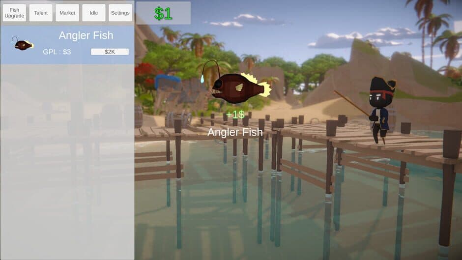 Скриншот 4 из Fishing Clicker