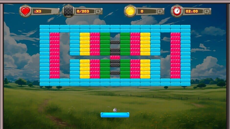 Скриншот 1 из Breaking Bricks