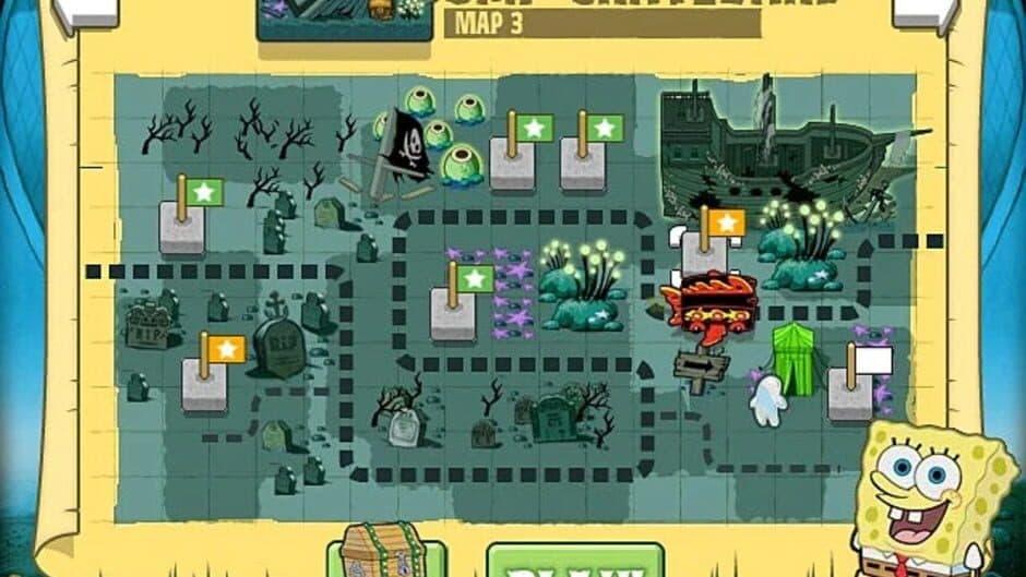 Скриншот 2 из SpongeBob's Atlantis SquarePantis SquareOff