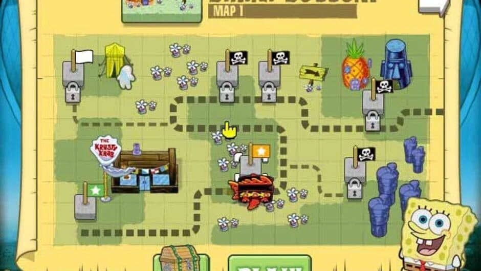 Скриншот 3 из SpongeBob's Atlantis SquarePantis SquareOff