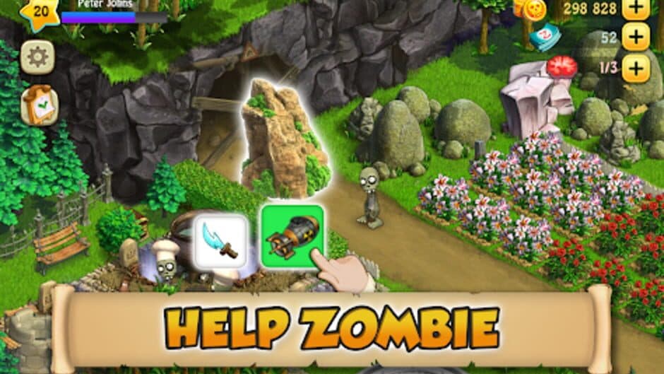 Скриншот 1 из Zombie Castaways
