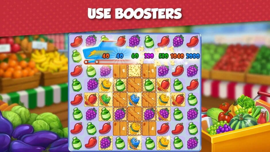 Скриншот 1 из Supermarket Mania: Match 3