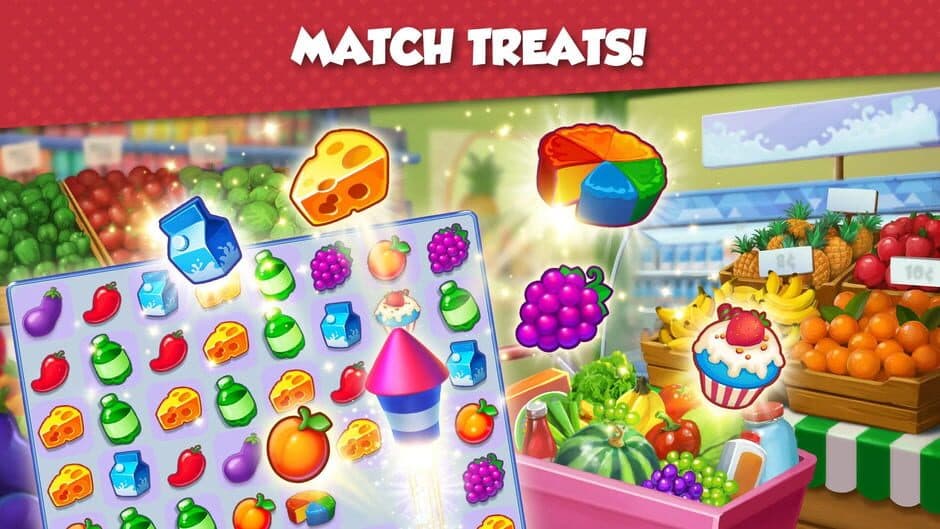 Скриншот 2 из Supermarket Mania: Match 3