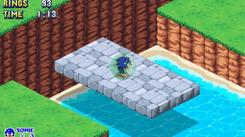 Скриншот 1 из Sonic 3D Blitz