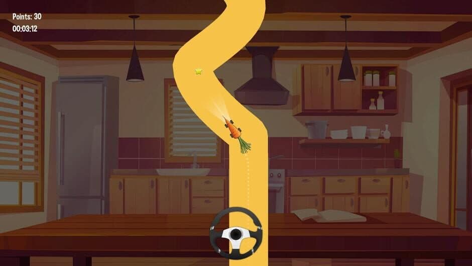 Скриншот 2 из The Jumping Carrot Race