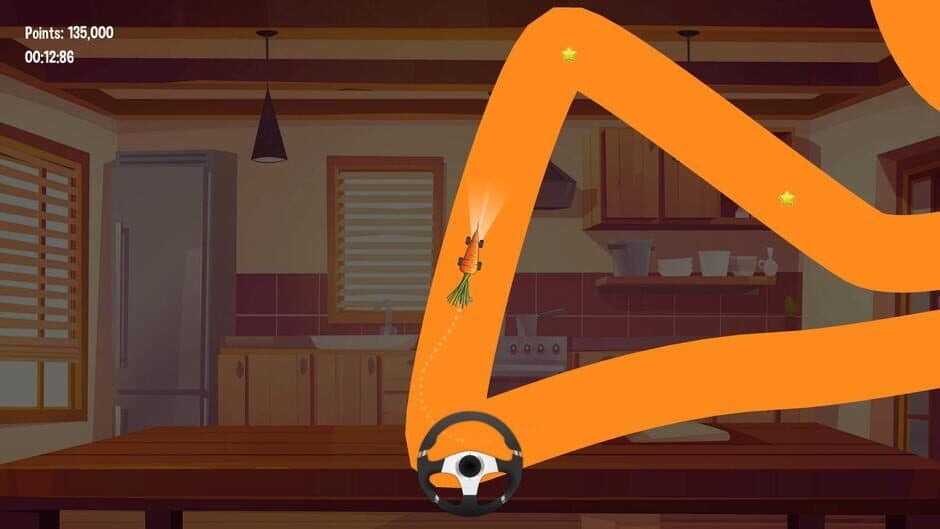 Скриншот 3 из The Jumping Carrot Race