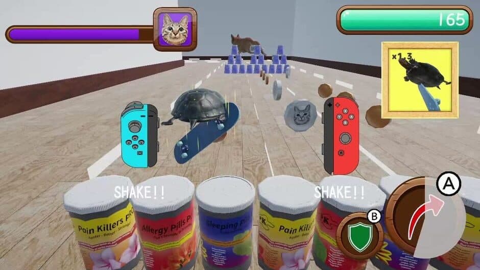 Скриншот 2 из Gunso's Skateboard Run