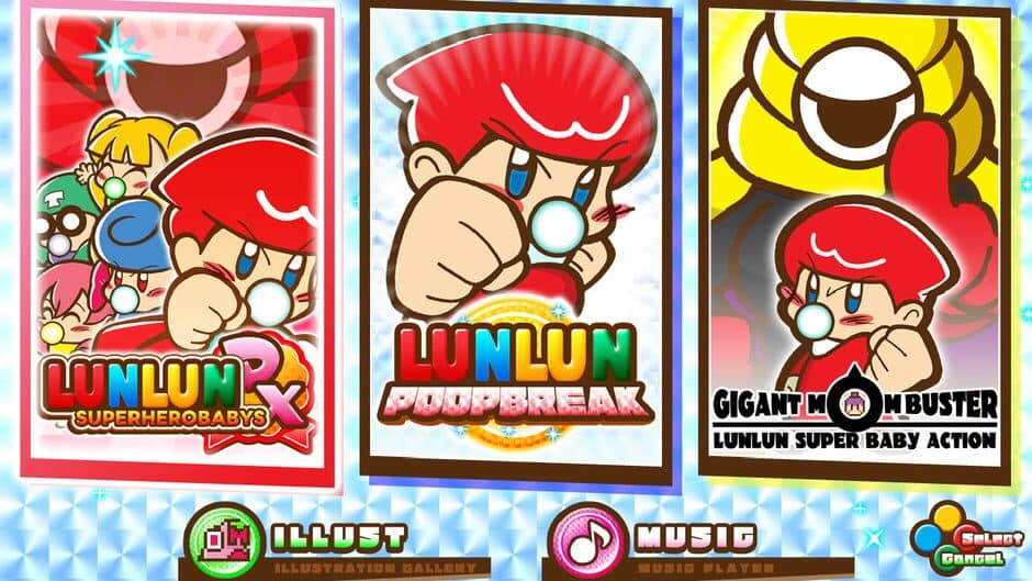 Скриншот 7 из Pixel Game Maker Series: Lunlun Super Hero Babies Plus NewGames