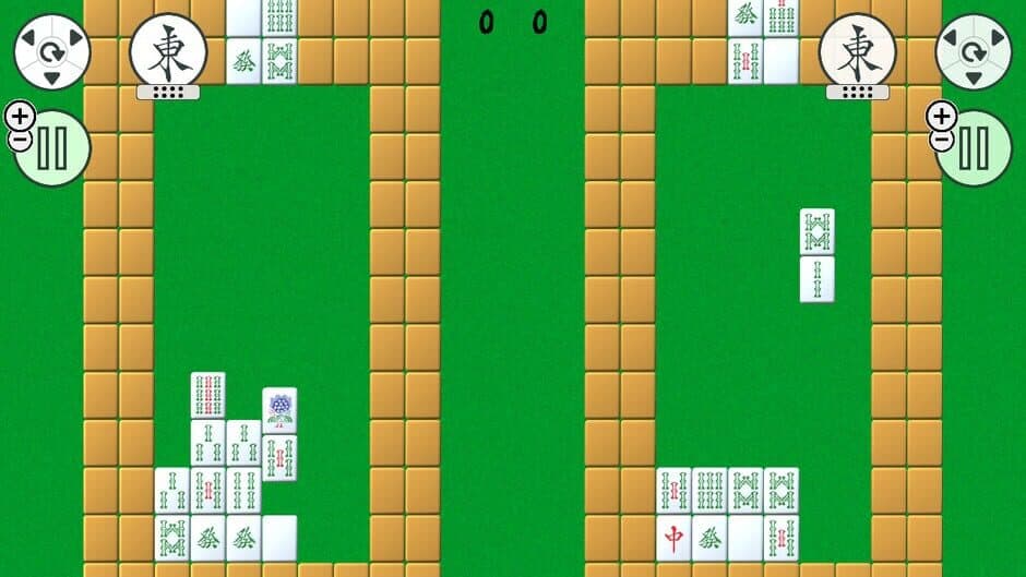 Скриншот 2 из Mahjong Cascade: Bamboo and Dragons