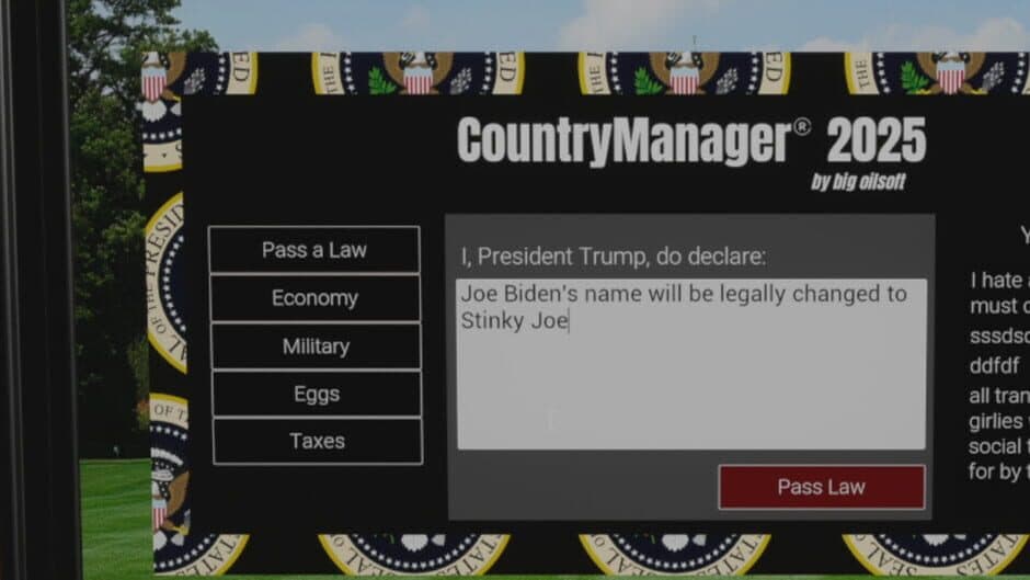 Скриншот 8 из Trump Simulator 2025