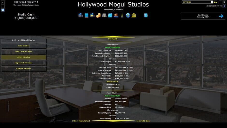 Скриншот 2 из Hollywood Mogul 4